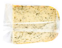 Gouda bylinky sýr výkroj chlaz. váž. 1x cca 1,1 kg