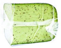 Gouda green pesto sýr výkroj chlaz. váž. 1x cca 1,1 kg