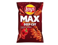 Lay's Maxx paprika chipsy 14x65g