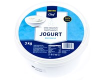 METRO Chef Jogurt bílý smetanový 10% chlaz. 3 kg