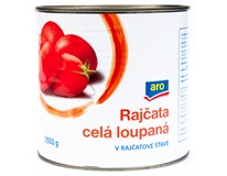 aro Rajčata celá loupaná v rajčatové šťávě 1x2550 g