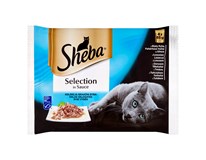 Sheba Select rybí pro kočky 4x85g