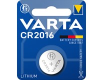VARTA Baterie CR 2016 elektronická, knoflíková, lithiová 1 ks