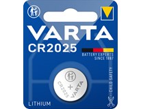 VARTA Baterie CR 2025 elektronická, knoflíková, lithiová 1 ks