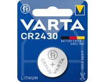 VARTA Baterie CR 2430 elektronická, knoflíková, lithiová 1 ks