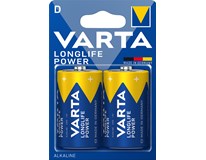 VARTA Baterie Longlife Power D, velký monočlánek, LR20 2 ks