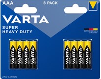 VARTA Baterie Super Heavy Duty AAA LR3 mikrotužkové 8 ks