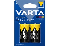VARTA Baterie Super Heavy Duty C, malý monočlánek, R1R 2 ks