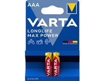 VARTA Baterie Longlife Max Power AAA LR3 mikrotužkové 2 ks