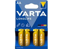 Varta Longlife AA baterie alkalické 4ks