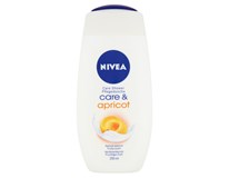 Nivea Care&Apricot Pečující sprchový gel 1x250ml