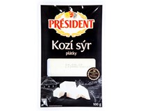Président Kozí sýr plátky chlaz. 100 g