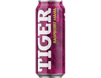 Tiger Raspberry Mania Energy drink energetický nápoj 12x 500 ml plech