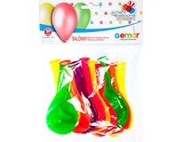 Balónek nafukovací 26cm mix neonových barev 1x10 ks
