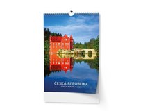 Kalendář nástěnný Česká republika A3 1ks
