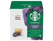 Starbucks Nescafé Dolce Gusto Espresso roast kávové kapsle 1x12 ks