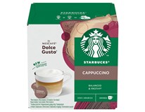 Starbucks Nescafé Dolce Gusto Cappuccino kávové kapsle 1x12 ks