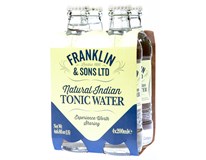Franklin&Sons Natural Indian Tonic Water 4x200ml sklo