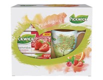 Pickwick 3x Čaj ovocný mix příchutí 1x115g + hrneček