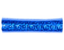 Serpentýny hologram 3,8m modrá 1x18 ks