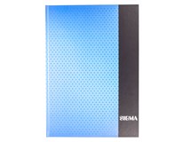 SIGMA Kniha záznamní A4 80 listů linkovaná modrá 1 ks