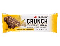 Fit Master Crunch čokoláda/banán 25x50g