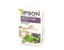 Tipson Matcha Borůvka čaj 25x1,5g