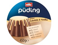 Müller Püding čokoláda vanilka 450 g