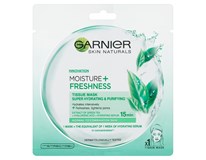 Garnier Skin Naturals Moisture + Freshness čistící textilní maska 32g 1x1ks