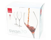 RONA Swan Sklenice na víno 700 ml 6 ks