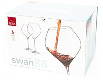 RONA Swan Sklenice na víno 850 ml 6 ks