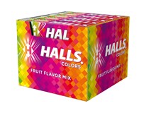 HALLS Colors Fruit Flavour Mix Bonbóny s ovocnou příchutí 20x 33,5 g