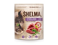 SHELMA Krmivo pro sterilizované kočky hovězí 750 g