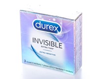 Durex Invisible Extra Thin Kondomy 1x3ks