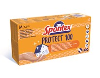 Spontex Protect Rukavice vinyl vel. M 100 ks