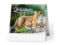 Kalendář stolní Ideal Zvířátka z celého světa 1ks