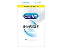 Durex Invisible Extra Thin Kondomy 1x16ks
