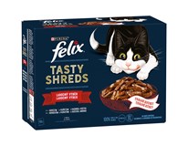 Felix Tasty pro kočky hovězí/kuřecí/kachní/králičí 12x80g