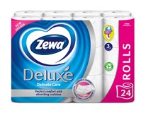 Zewa Toaletní papír Deluxe Delic Care 3-vrstvý 19,3m 1x24 ks