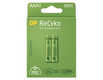 Baterie GP ReCyko HR03 650 AAA 2ks