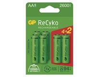 Baterie GP ReCyko HR6 2700 AA 4+2ks