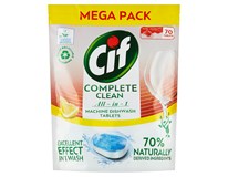 Cif Complete Clean All in 1 Lemon Tablety do myčky nádobí 1x70ks