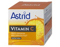 Astrid Vitamin C Noční krém proti vráskám 1x50ml