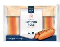 METRO Chef Hot Dog 4x60g