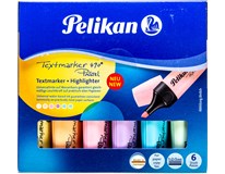 Zvýrazňovač Pelikan 490 Pastel 6 barev 1ks