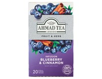Ahmad Tea Infusion Ovocno-bylinná směs borůvka&skořice 20x2g (40 g)