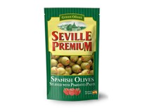 Seville Premium Olivy zelené s paprikou 6x200g