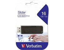 USB Slider Verbatim 16GB black 1ks