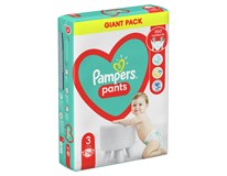 Pampers Pants Plenky velikost 3 (6kg-11kg) 1x76ks Giant Pack