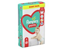 Pampers Pants Plenky velikost 4 (9kg-15kg) 1x66ks Giant Pack